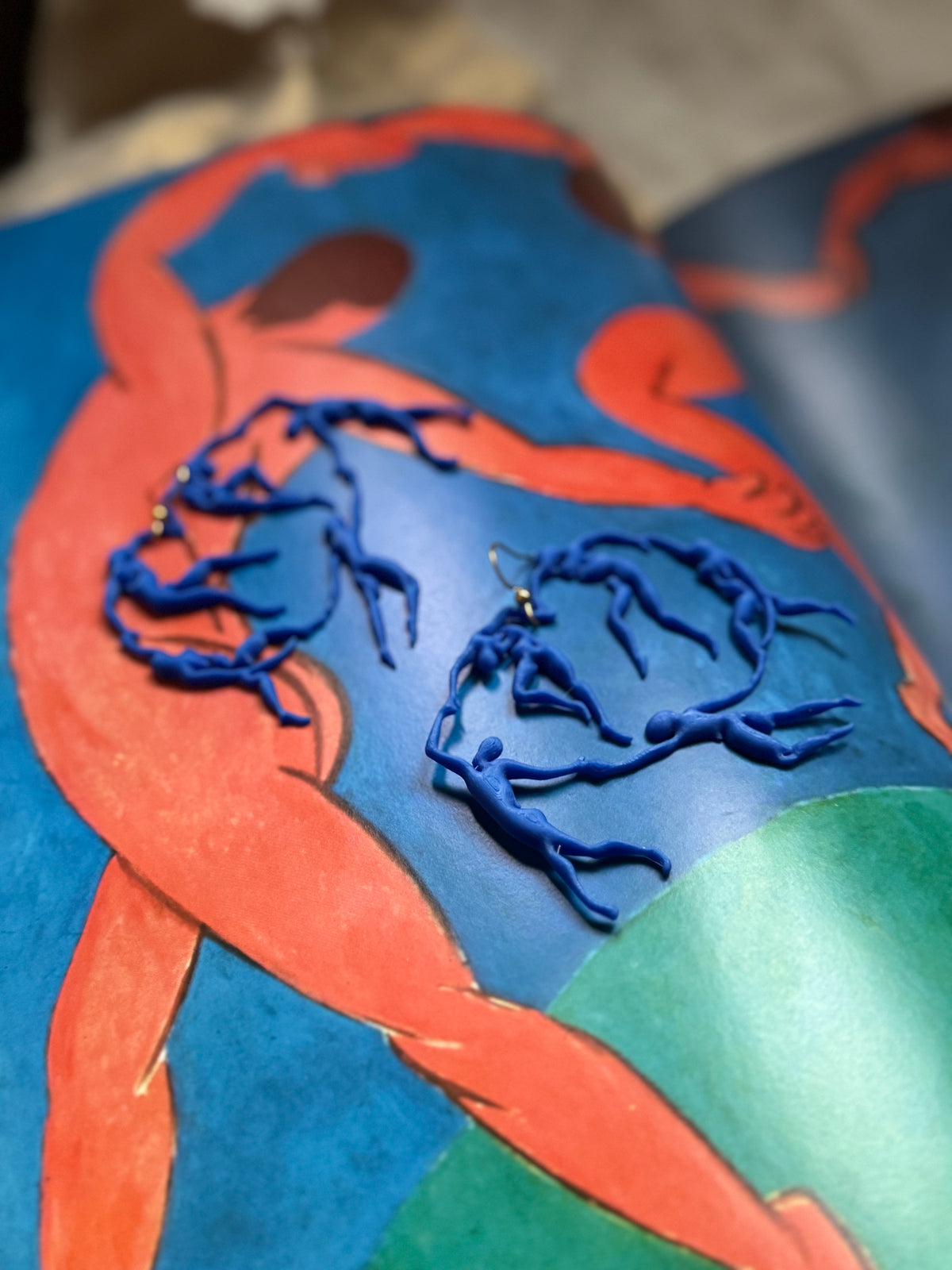 Boucles série Matisse "La Danse"