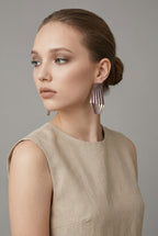 Boucles d'Oreilles "Plissé" XL