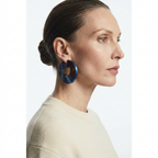 Boucles d'oreilles créoles « Écho»