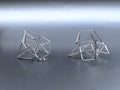 « Fractales » - handmade PLA bioplastic earrings - Miette jewelry
