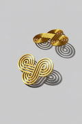 Graphiques "Bond" - handmade PLA bioplastic earrings - Miette jewelry