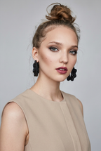 « Nuages » boucles d’oreilles