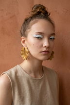 « Nuages » boucles d’oreilles