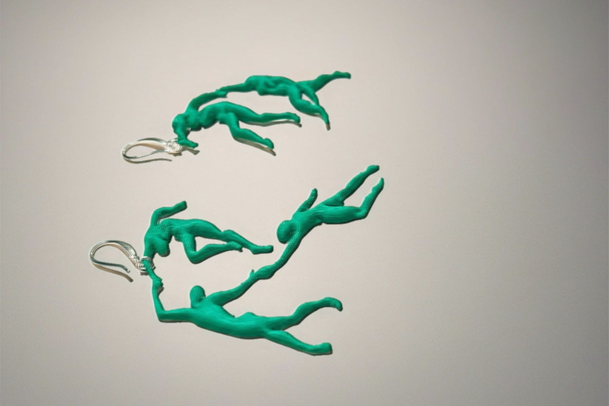 Boucles série Matisse "La Danse"