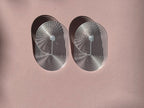 Graphiques "Nœud" - handmade PLA bioplastic earrings - Miette jewelry