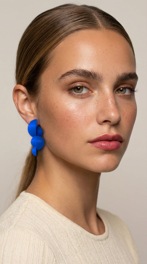 Boucles miette bleu