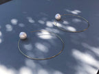 Boucles créoles « Espoir » Calder - handmade PLA bioplastic earrings - Miette jewelry